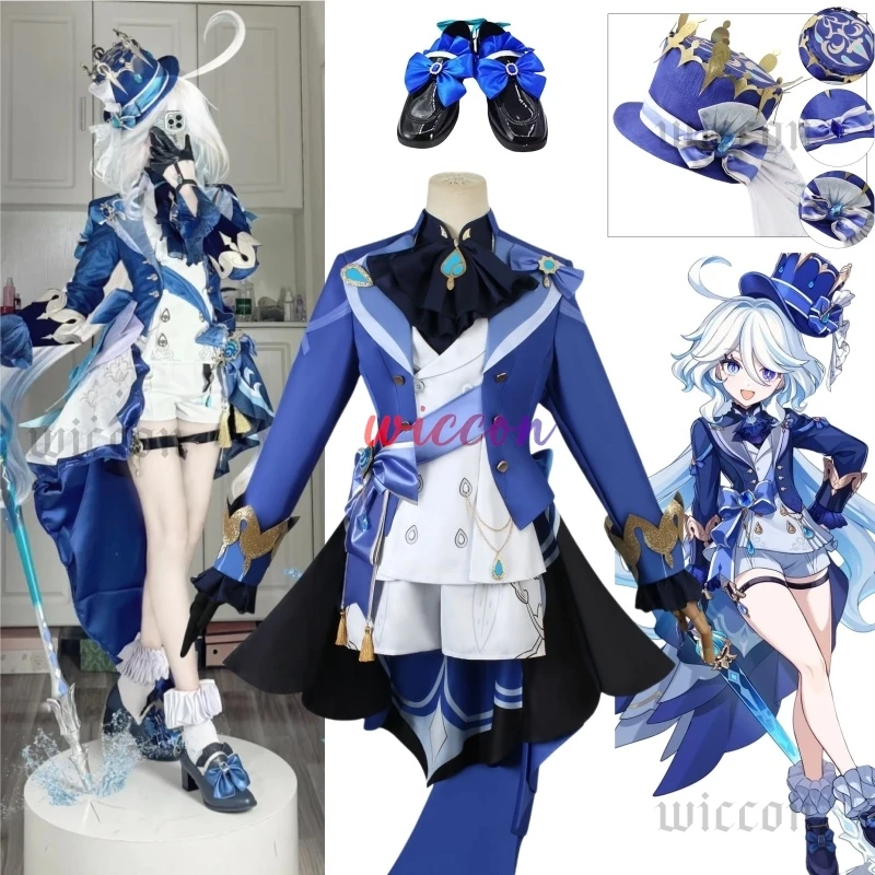 Fontaine Furina Focalors Cosplay Costume Genshin Impact Furina Costume Impact Furina Cosplay Costume Uniform Wig Hat Comic Con
Fontaine Furina Focalors Cosplay Costume Genshin Impact Furina Costume Impact Furina Cosplay Costume Uniform Wig Hat Comic Con