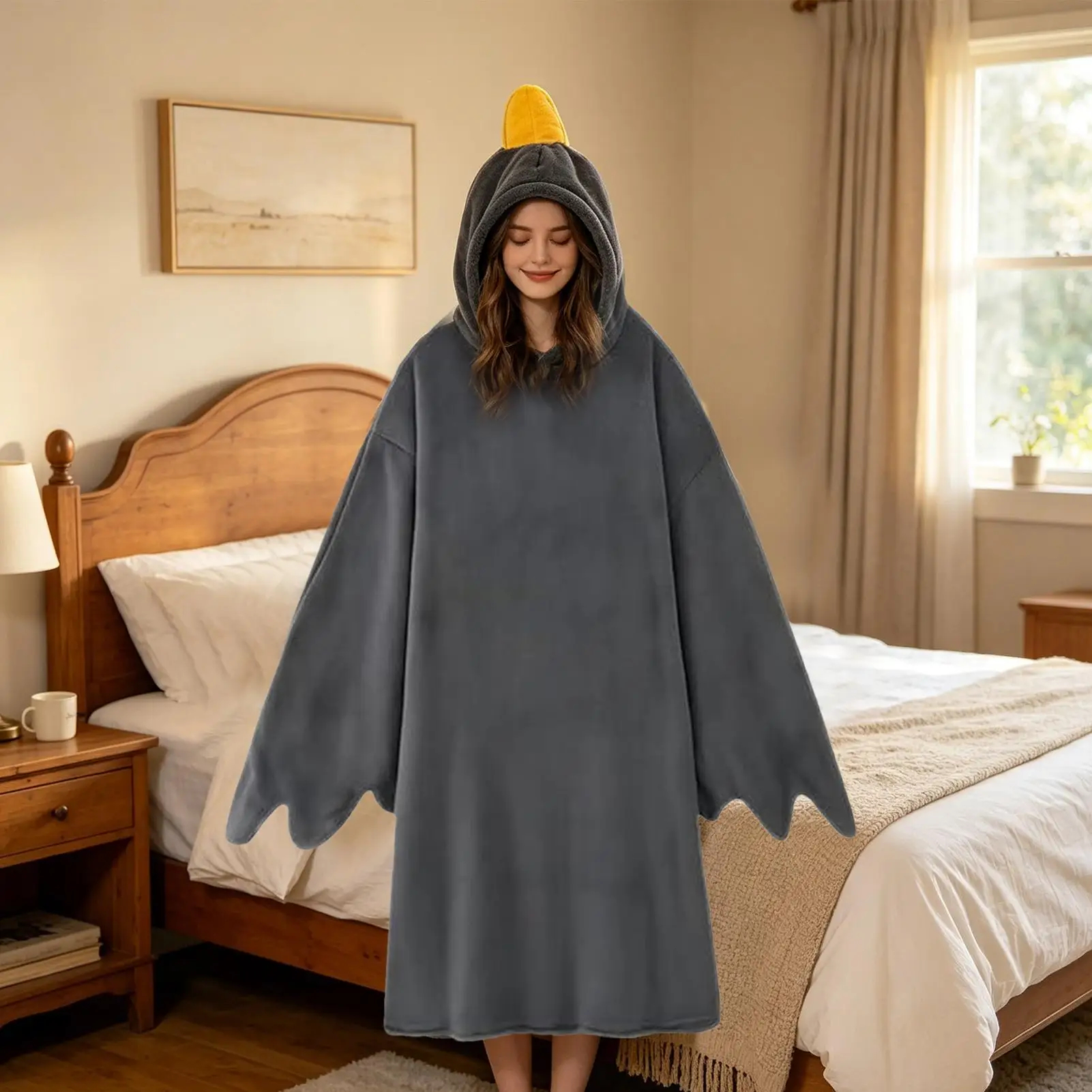 Blanket Hoodie Funny Sleeping Costume Duck Oversized Blankets Hooded Costume For Adults Women Children Bedtime Camping Travel
Blanket Hoodie Funny Sleeping Costume Duck Oversized Blankets Hooded Costume For Adults Women Children Bedtime Camping Travel