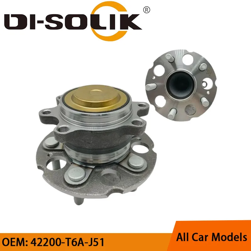 DI-SOLIK 42200-T6A-J51 42200T6AJ51 Auto Rear Wheel Hub Bearing Rear Axle for Dongfeng Honda Elysion RR7 8 9 2013
DI-SOLIK 42200-T6A-J51 42200T6AJ51 Auto Rear Wheel Hub Bearing Rear Axle for Dongfeng Honda Elysion RR7 8 9 2013