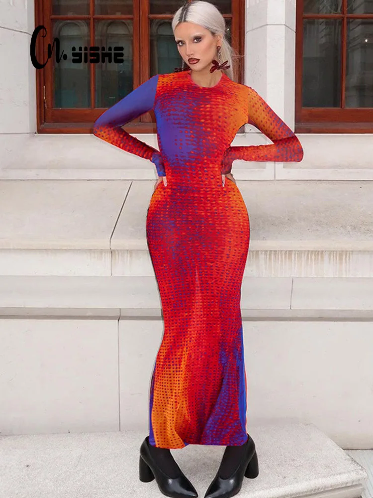 CNYISH Printed Bodycon Sexy Club Women Dresses O Neck Sheath Long Sleeve Streetwear Fashion Slim Outfits Female Vestidos Robes
CNYISH Printed Bodycon Sexy Club Women Dresses O Neck Sheath Long Sleeve Streetwear Fashion Slim Outfits Female Vestidos Robes