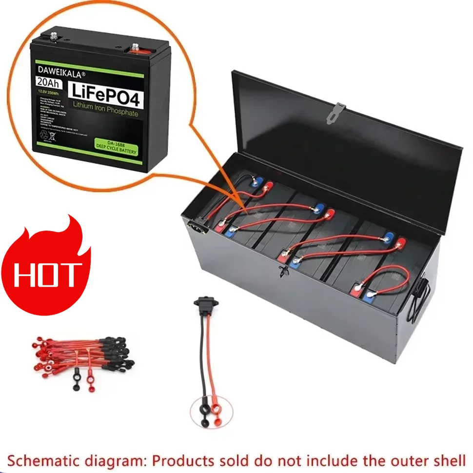 36V 20Ah LiFePO4 Battery Pack for E-Bike & Scooter | 12V 3S1P | 2000+ Cycles | BMS Protection | Waterproof Case | Fast Charging
36V 20Ah LiFePO4 Battery Pack for E-Bike & Scooter | 12V 3S1P | 2000+ Cycles | BMS Protection | Waterproof Case | Fast Charging