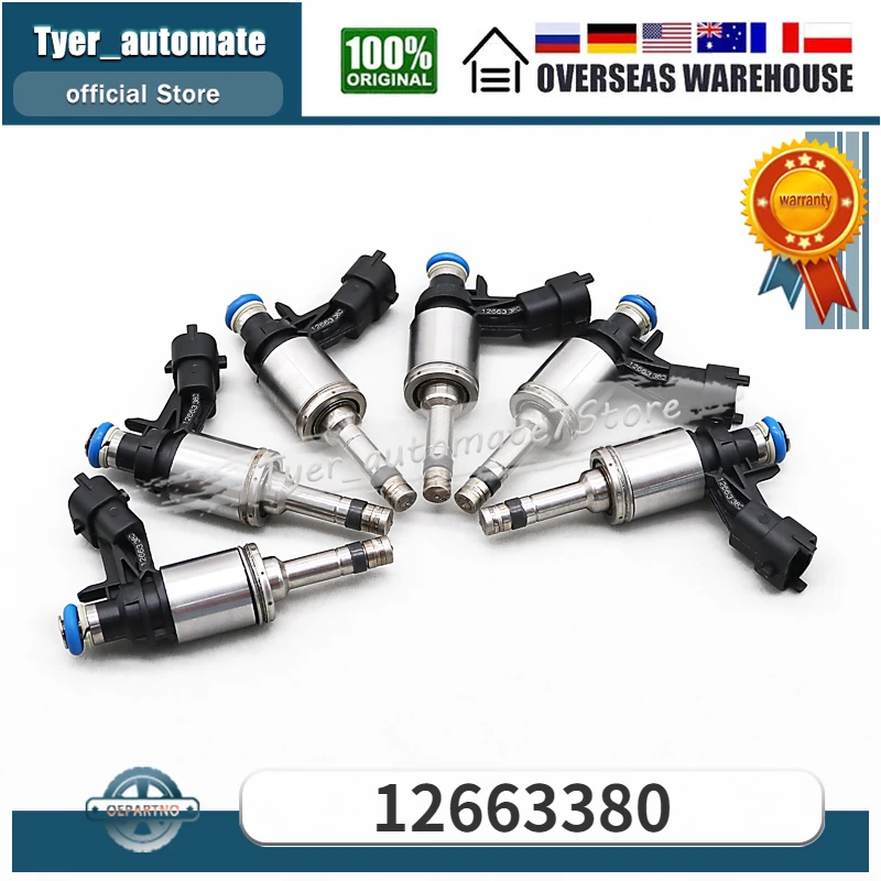 12663380 Fuel Injectors For 2012-2016 GMC Acadia 2017 GMC Acadia Limited 2012-2017 Chevrolet Traverse 2012-2017 Buick Enclave
12663380 Fuel Injectors For 2012-2016 GMC Acadia 2017 GMC Acadia Limited 2012-2017 Chevrolet Traverse 2012-2017 Buick Enclave