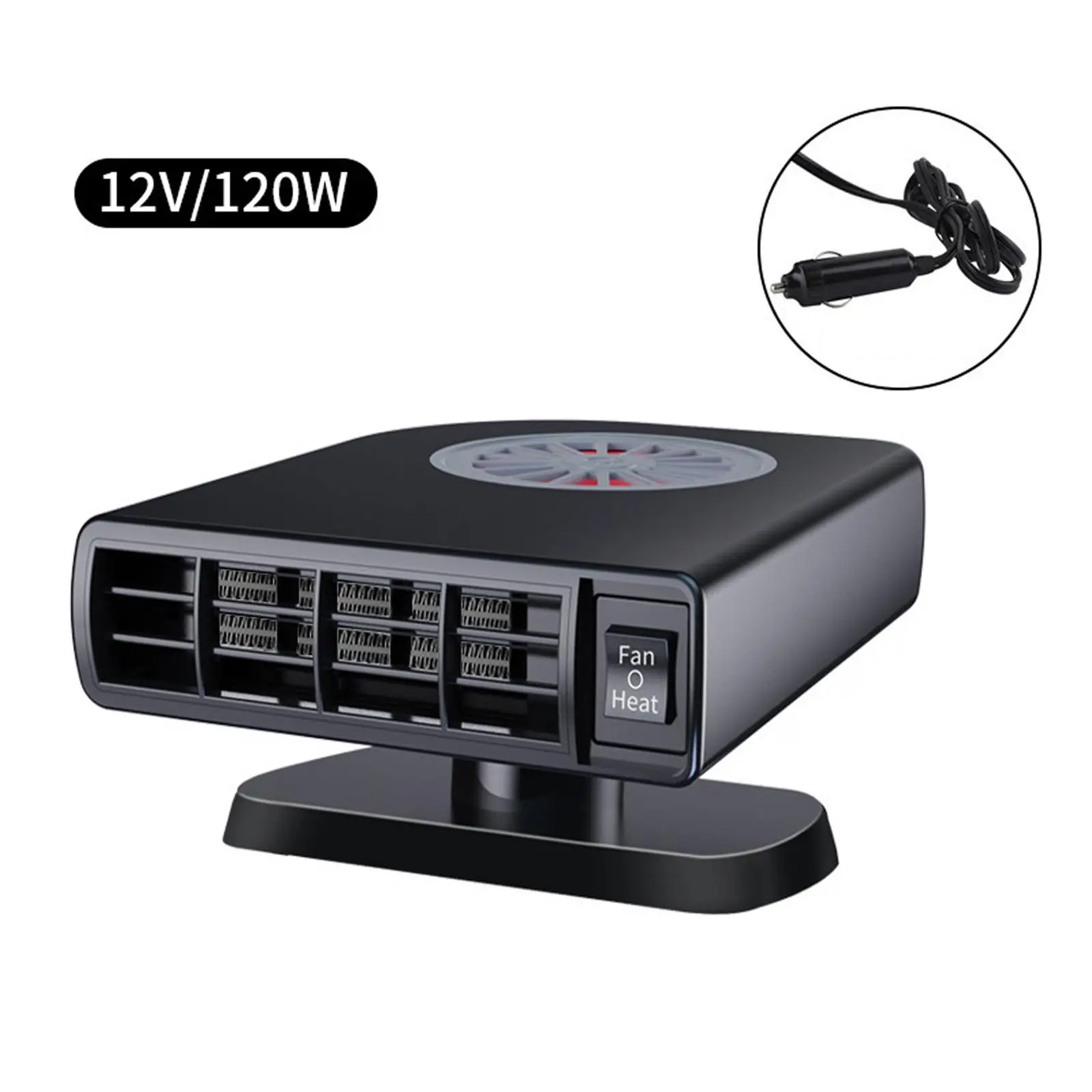 Electric Car Heater 140cm Cable Defrosts Windscreen 360 Degree Rotation for RV
Electric Car Heater 140cm Cable Defrosts Windscreen 360 Degree Rotation for RV