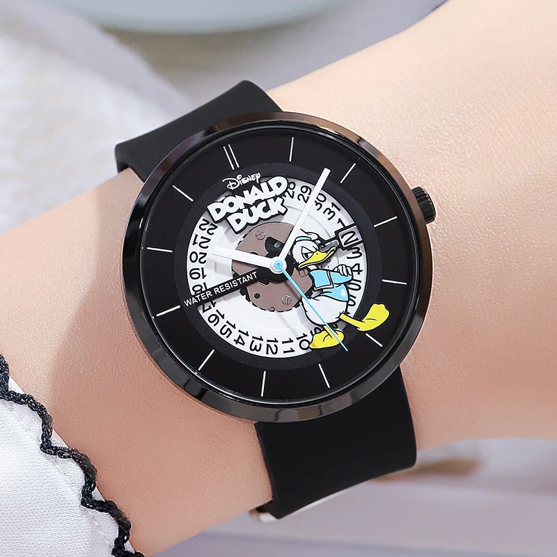 Оригинальные наручные часы Disney, модные кварцевые часы с календарем и изображением Дональда Дака, 279 Special
Оригинальные наручные часы Disney, модные кварцевые часы с календарем и изображением Дональда Дака, 279 Special