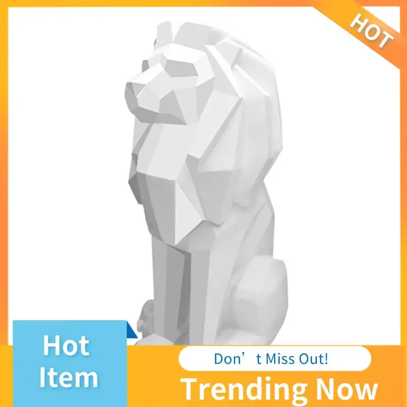 Lion Statue Lion Decor - Gifts For Men Geometric Stylish Sculpture Lion Figurine Decoration For Living Room Office Durable White
Lion Statue Lion Decor - Gifts For Men Geometric Stylish Sculpture Lion Figurine Decoration For Living Room Office Durable White