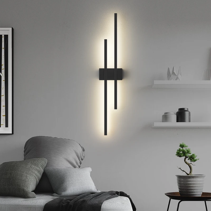 Modern Nordic Led Wall Lamps For Living Room Bedroom Bedside Wall Light Minimalist Long Strip Sconce Stairs светильник настенный
Modern Nordic Led Wall Lamps For Living Room Bedroom Bedside Wall Light Minimalist Long Strip Sconce Stairs светильник настенный