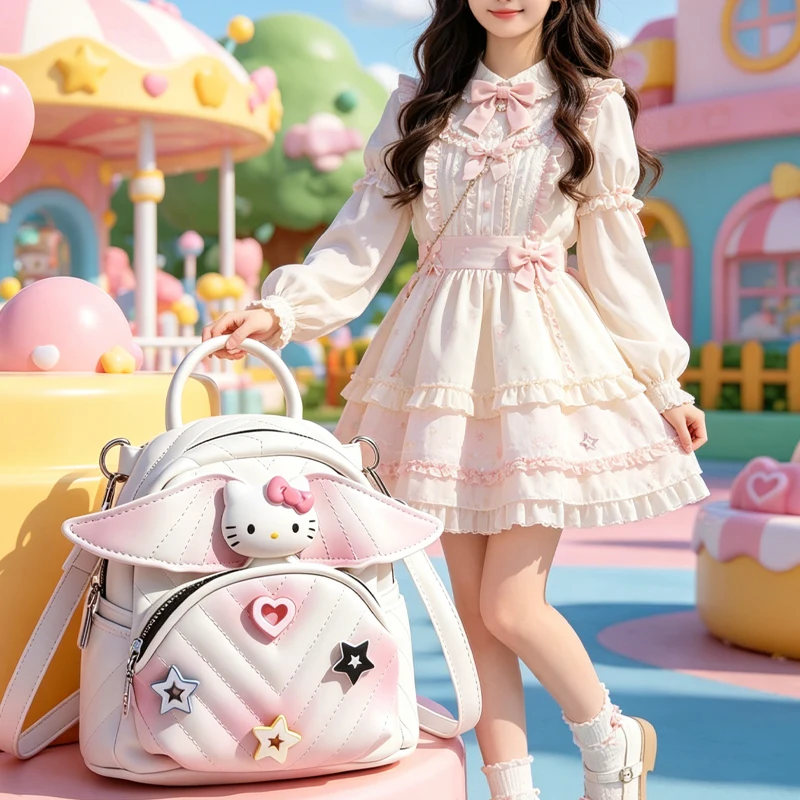Kawaii Cartoon Backpack Female Student School Bag Mini Cute Portable Backpack Bags for Woman Anime Figure Portable Travel
Kawaii Cartoon Backpack Female Student School Bag Mini Cute Portable Backpack Bags for Woman Anime Figure Portable Travel