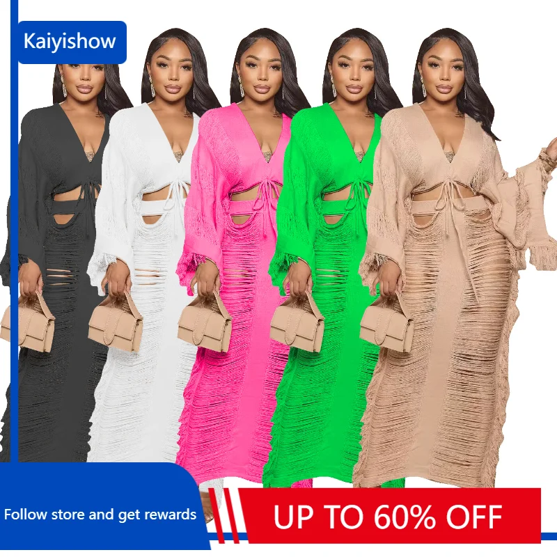 African Clothes for Women Summer Autumn African Long Sleeve V-neck Polyester 2 Pieces Top Long Skirt Matching Sets
African Clothes for Women Summer Autumn African Long Sleeve V-neck Polyester 2 Pieces Top Long Skirt Matching Sets