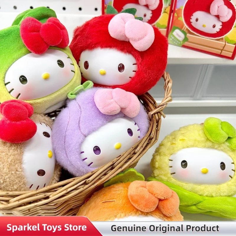 Genuine Hellokitty Fruit And Vegetable Tales Series Vinyl Plush Blind Box Cute Bag Pendant Ornaments Figures Doll Toys Gifts
Genuine Hellokitty Fruit And Vegetable Tales Series Vinyl Plush Blind Box Cute Bag Pendant Ornaments Figures Doll Toys Gifts