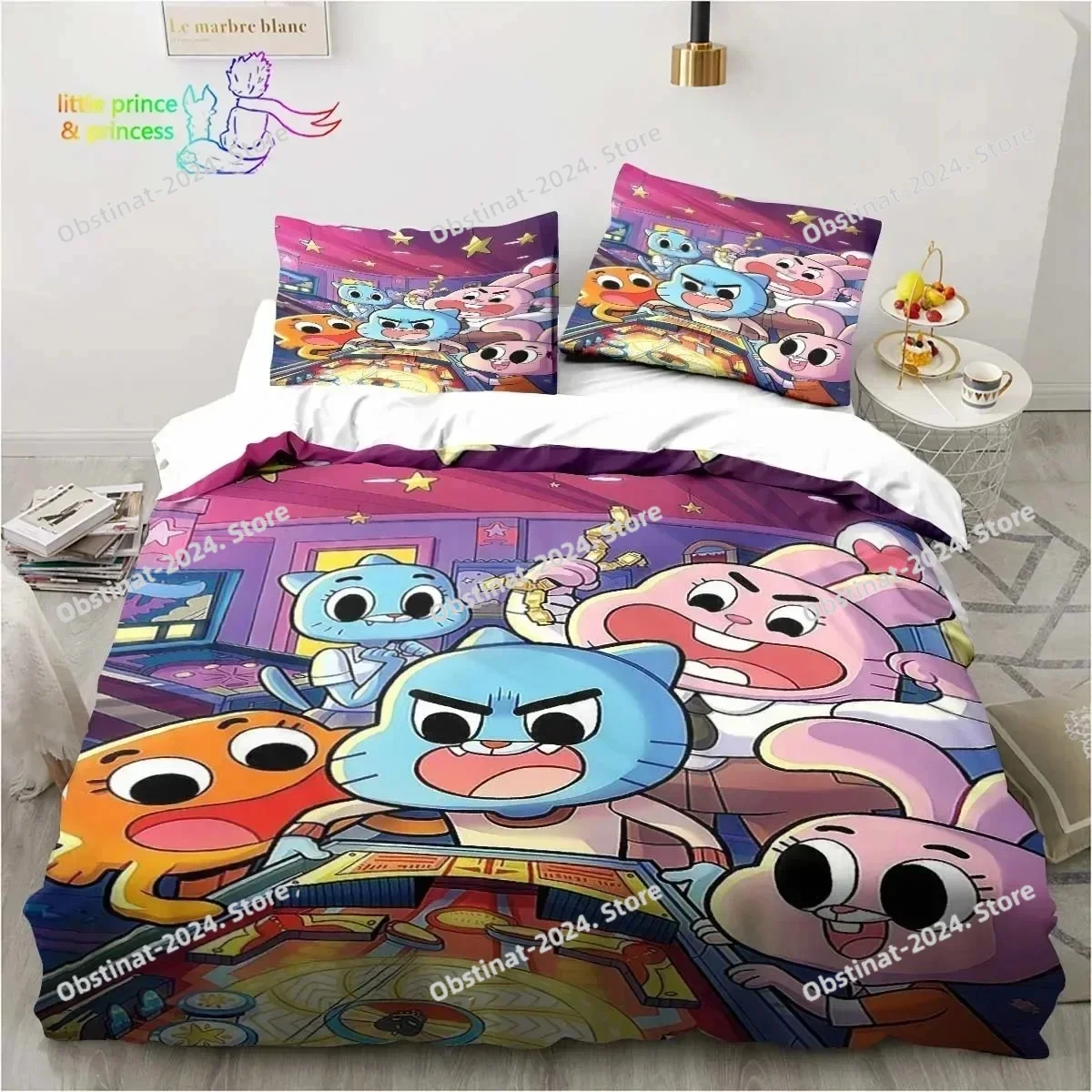Amazing World Gumball 3D Bedding Set Printed Bed Set Duvet Cover Sheet Pillowcase Bed Soft Quilt Cover Full Queen King Size Gift
Amazing World Gumball 3D Bedding Set Printed Bed Set Duvet Cover Sheet Pillowcase Bed Soft Quilt Cover Full Queen King Size Gift