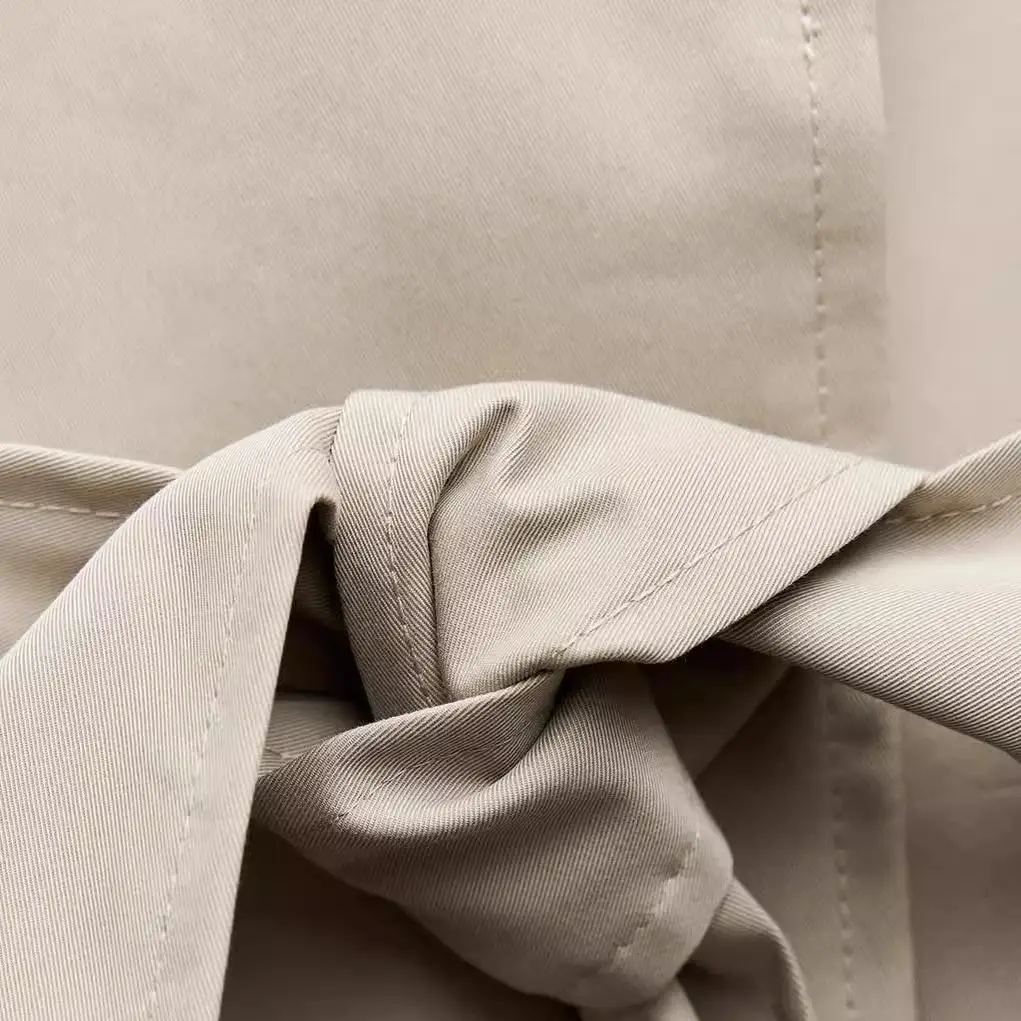 Faionable Versatile Women's Long Sve Windbreaker Belted Simple Design New Autumn Winter Collection Straight Cut Commute ...
Faionable Versatile Women's Long Sve Windbreaker Belted Simple Design New Autumn Winter Collection Straight Cut Commute ...