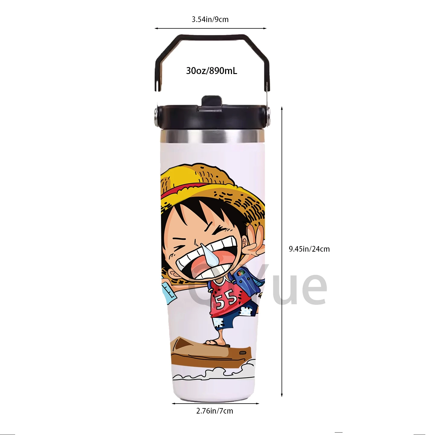 Аниме Американский однотонный термос из нержавеющей стали на 30 унций, портативная чашка для воды с термоизоляцией для переноски холода и льда
Аниме Американский однотонный термос из нержавеющей стали на 30 унций, портативная чашка для воды с термоизоляцией для переноски холода и льда
