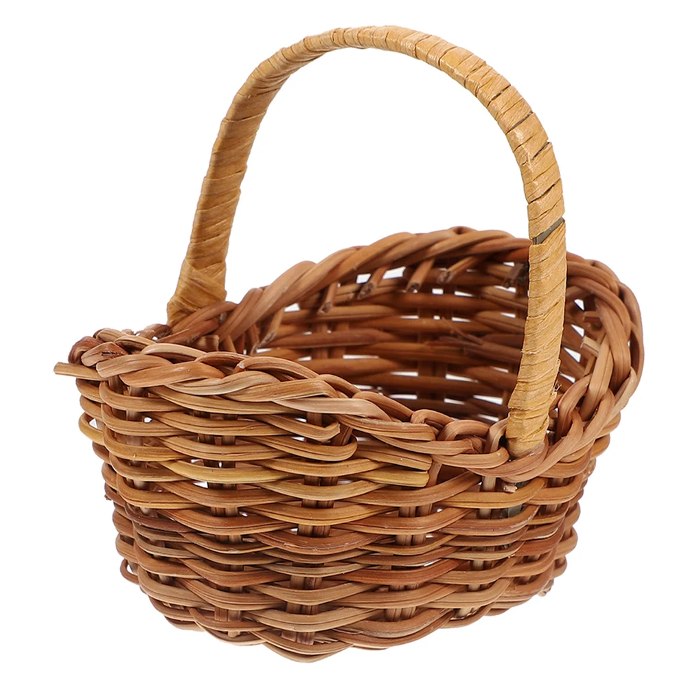 Rattan Small Basket Berry Bamboo Apple Baseket Party Favors Baskets Ceramic with Handle Craft
Rattan Small Basket Berry Bamboo Apple Baseket Party Favors Baskets Ceramic with Handle Craft