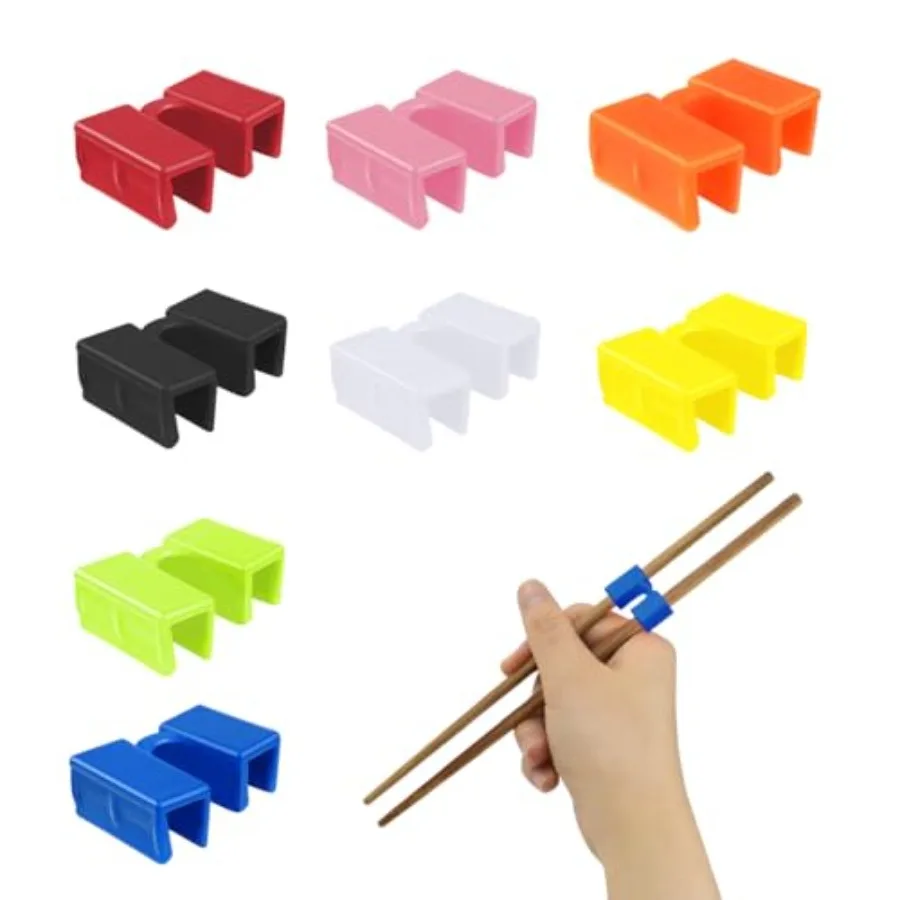 8 Pairs Reusable Chopsticks Helpers Training Chopstick for Beginner Replaceable Practice Chopsticks Chopstick Trainers for Adul
8 Pairs Reusable Chopsticks Helpers Training Chopstick for Beginner Replaceable Practice Chopsticks Chopstick Trainers for Adul