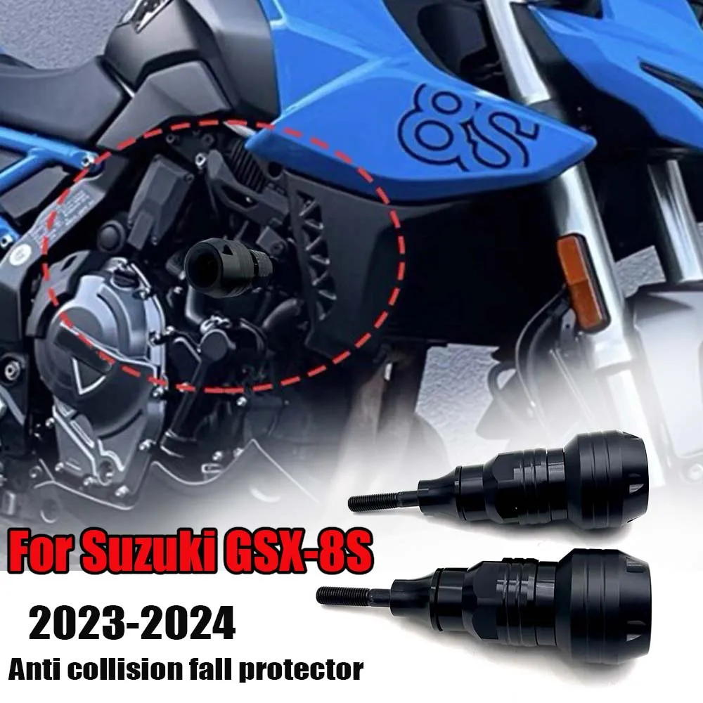 GSX8S GSX 8S Falling Protection Crash Fairing Engine Wheel Slider Guards Motorcycle Frame Sliders For Suzuki GSX-8S 2023-2024
GSX8S GSX 8S Falling Protection Crash Fairing Engine Wheel Slider Guards Motorcycle Frame Sliders For Suzuki GSX-8S 2023-2024