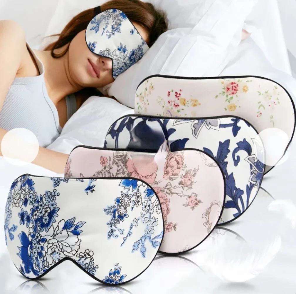 Sleeping Eye Mask Block Out Light Double Face Silk Smooth Breathable Sleeping Aid Eyeshade Comfort Enter Deep Sleeping
Sleeping Eye Mask Block Out Light Double Face Silk Smooth Breathable Sleeping Aid Eyeshade Comfort Enter Deep Sleeping