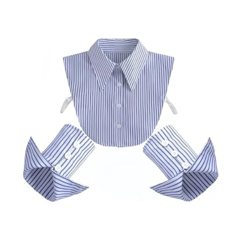 3 PS Detacable collar sirt detacable collar and cuff t - nta alf-collar sirt
3 PS Detacable collar sirt detacable collar and cuff t - nta alf-collar sirt