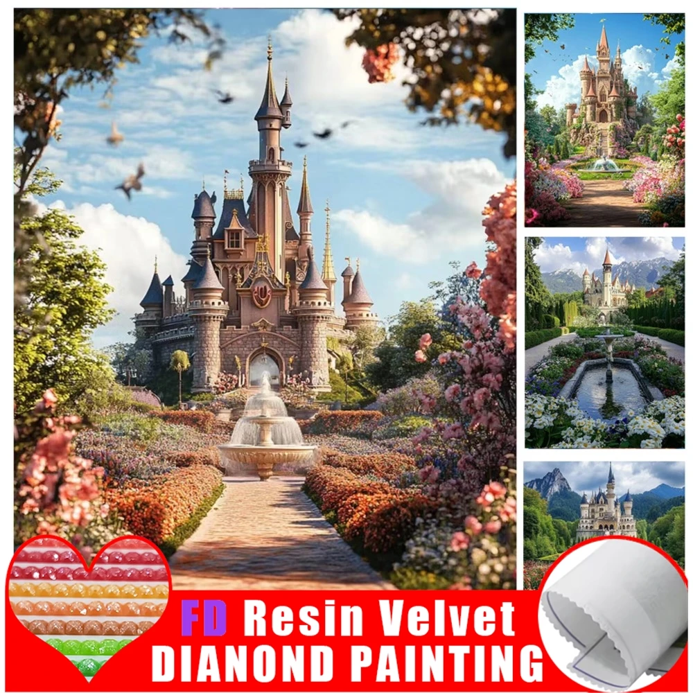 FD Resin Diamond Painting New Collection 2024 Castle Full Square Round Mosaic Picture House Scenery Home Decor
FD Resin Diamond Painting New Collection 2024 Castle Full Square Round Mosaic Picture House Scenery Home Decor