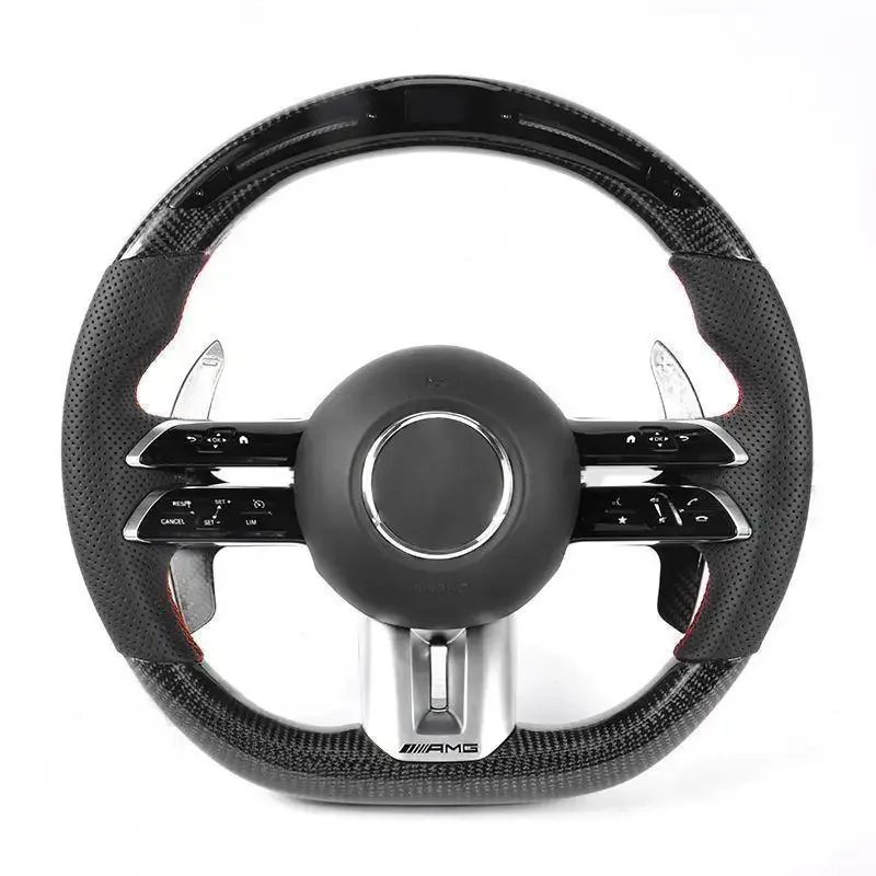 For Old Model To New Model Steering Wheel Forged Carbon Fiber LED Steering Wheel For Ben W205 W204 W207 W213
For Old Model To New Model Steering Wheel Forged Carbon Fiber LED Steering Wheel For Ben W205 W204 W207 W213