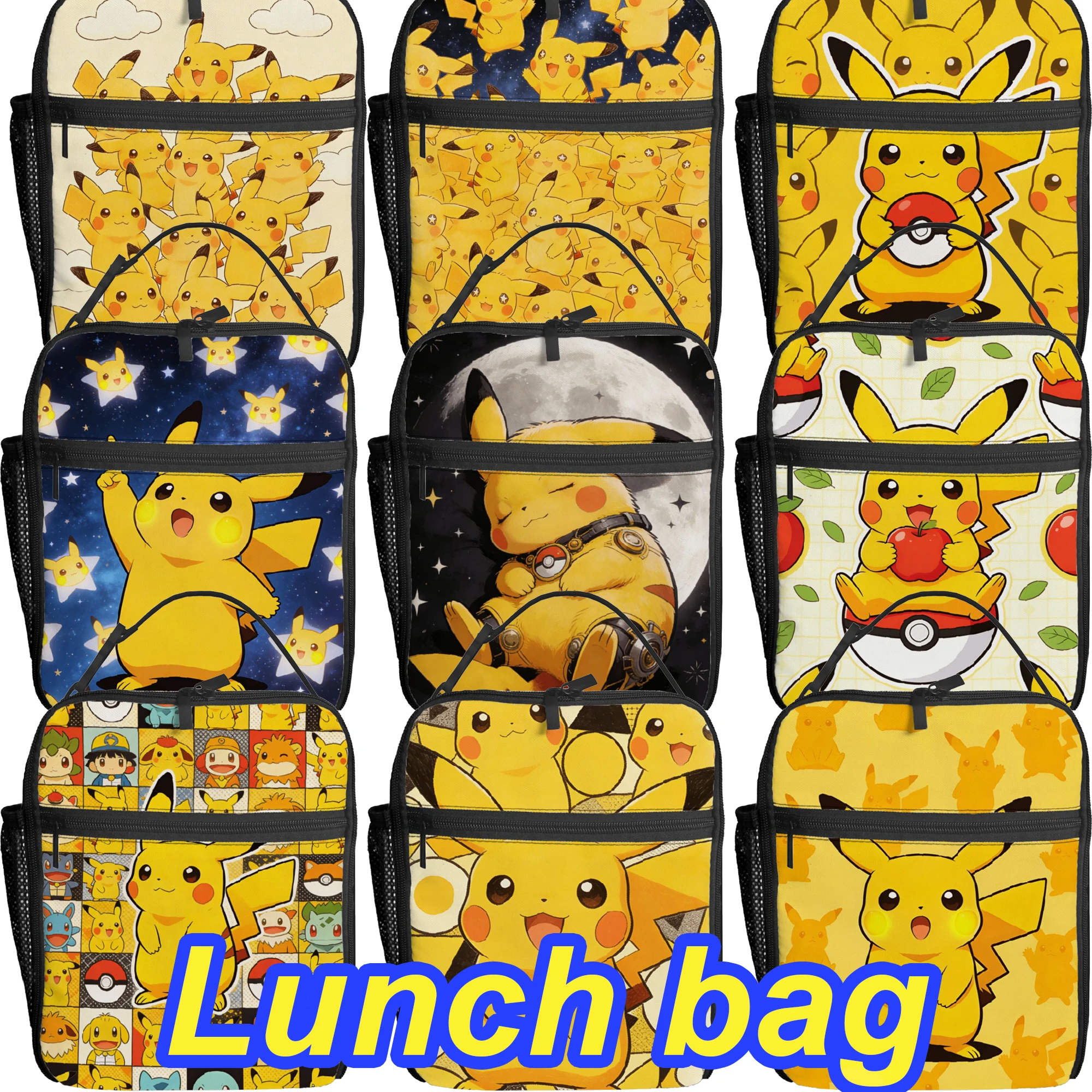 1pc Pokémon Pikachu Lunch Bag Handbag High-Quality Cute Casual Party Picnic School Gift for Daily Use
1pc Pokémon Pikachu Lunch Bag Handbag High-Quality Cute Casual Party Picnic School Gift for Daily Use