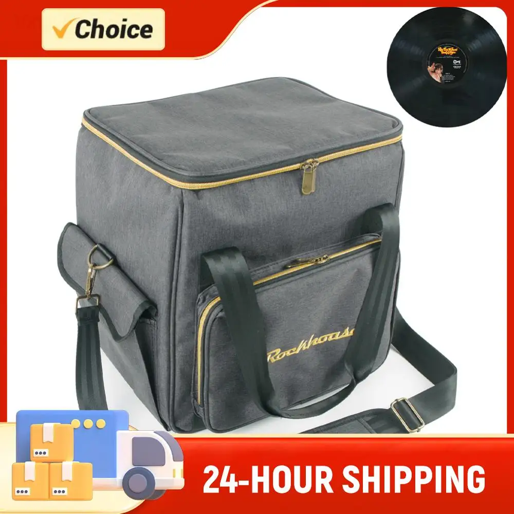 Vinyl Records Carrying Bag Multi-Pocket Portable Record Shoulder Bag Wear Resist Thicken Padded CD Bag for 12 Inch Vinyl Records
Vinyl Records Carrying Bag Multi-Pocket Portable Record Shoulder Bag Wear Resist Thicken Padded CD Bag for 12 Inch Vinyl Records