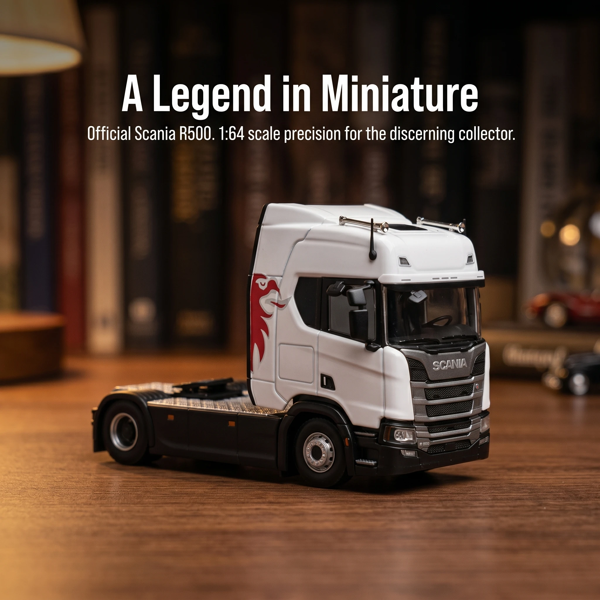 1:64 Scania R500 Heavy Truck Model - Premium Diecast Metal Construction Vehicle Toy, Perfect Gift for Truck Enthusiasts & Hobby
1:64 Scania R500 Heavy Truck Model - Premium Diecast Metal Construction Vehicle Toy, Perfect Gift for Truck Enthusiasts & Hobby