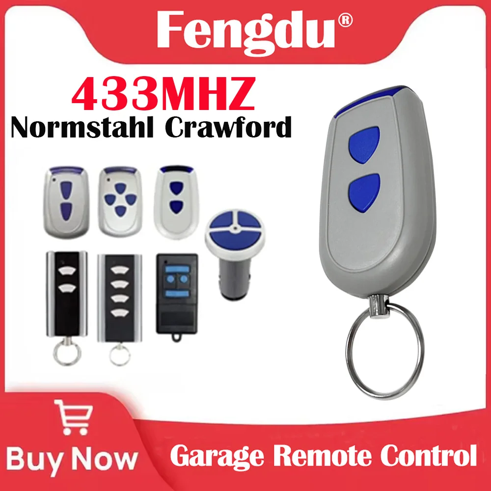 433.92Mhz Remote Control For NORMSTAHL EA433 2KM Micro EA433 2KS EA433 4KS Garage Door Opener
433.92Mhz Remote Control For NORMSTAHL EA433 2KM Micro EA433 2KS EA433 4KS Garage Door Opener