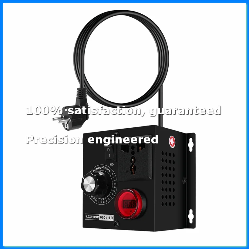 Ac220V 4000W Scr Electronic Voltage Regulator Temperature Motor Fan Speed Controller Dimmer Electric Tool Adjustable,Eu Plug
Ac220V 4000W Scr Electronic Voltage Regulator Temperature Motor Fan Speed Controller Dimmer Electric Tool Adjustable,Eu Plug