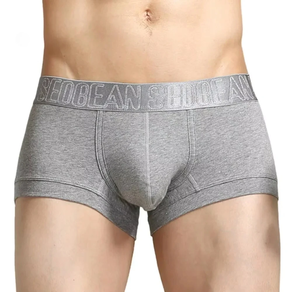 Мужское нижнее белье Boxy, приятное для кожи хлопок, дышащие, впитывающие пот, спортивные шорты-боксеры с низкой посадкой, U-образный выпуклый чехол, плавки, сплошной цвет
Мужское нижнее белье Boxy, приятное для кожи хлопок, дышащие, впитывающие пот, спортивные шорты-боксеры с низкой посадкой, U-образный выпуклый чехол, плавки, сплошной цвет