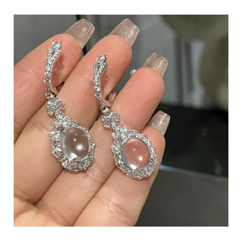 Water Foam Jade Earrings, Women's Light Luxury High-end Diamond Studs, New Chinese Jade Earrings, Fairy Style Niche Guochao Earr
Water Foam Jade Earrings, Women's Light Luxury High-end Diamond Studs, New Chinese Jade Earrings, Fairy Style Niche Guochao Earr