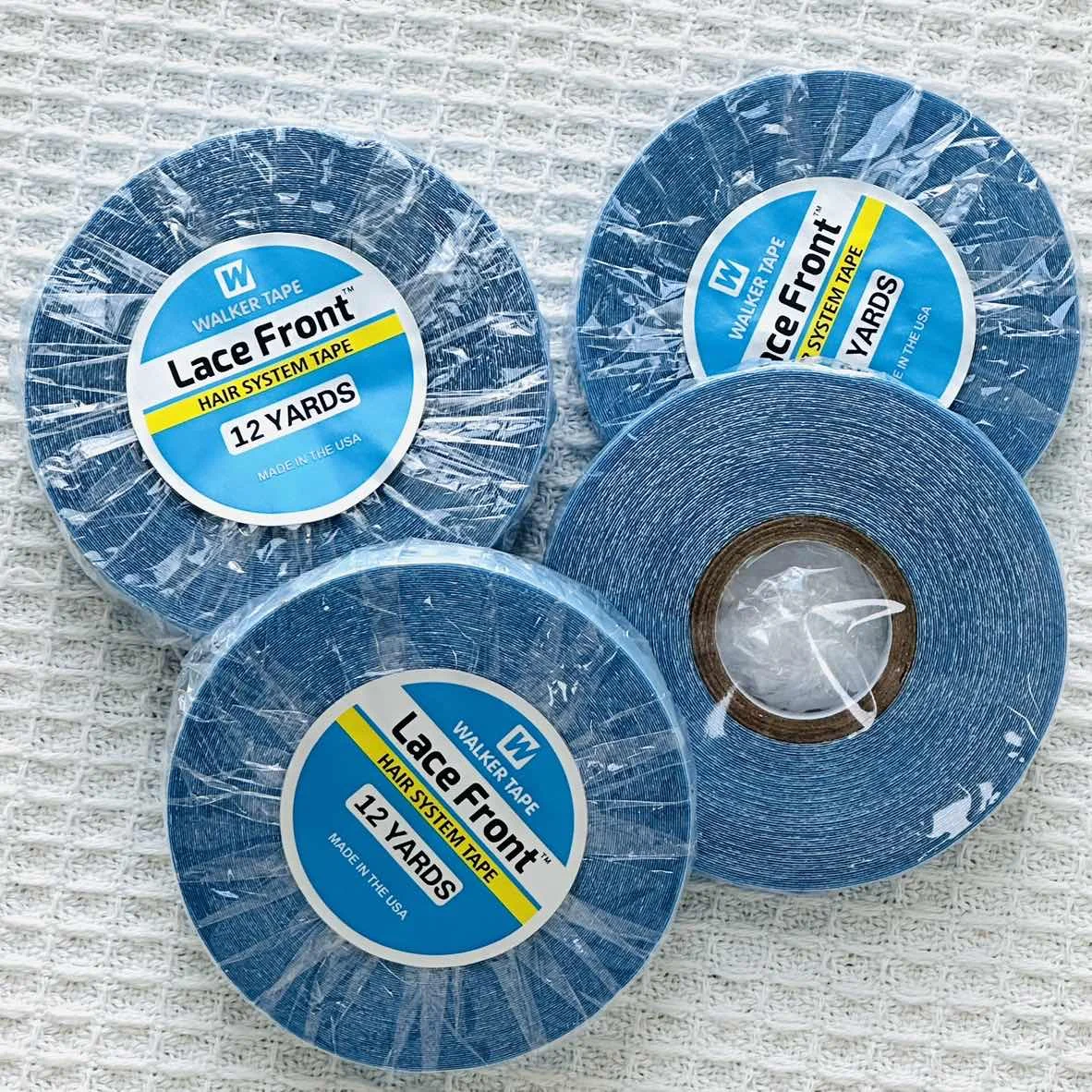 12Yards Double Sided Adhesives Blue Lace Front Support WalkerTape For Tape Hair/Skin Weft Hair/Lace Wigs/Toupee
12Yards Double Sided Adhesives Blue Lace Front Support WalkerTape For Tape Hair/Skin Weft Hair/Lace Wigs/Toupee