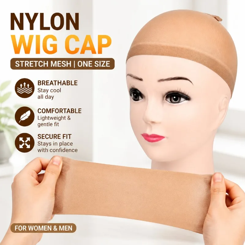 Stretchy Mesh Hair Snood Elastic Head Cover Portable Bun Net Breathable Headwear Invisible Hair Holder Practical Styling
Stretchy Mesh Hair Snood Elastic Head Cover Portable Bun Net Breathable Headwear Invisible Hair Holder Practical Styling