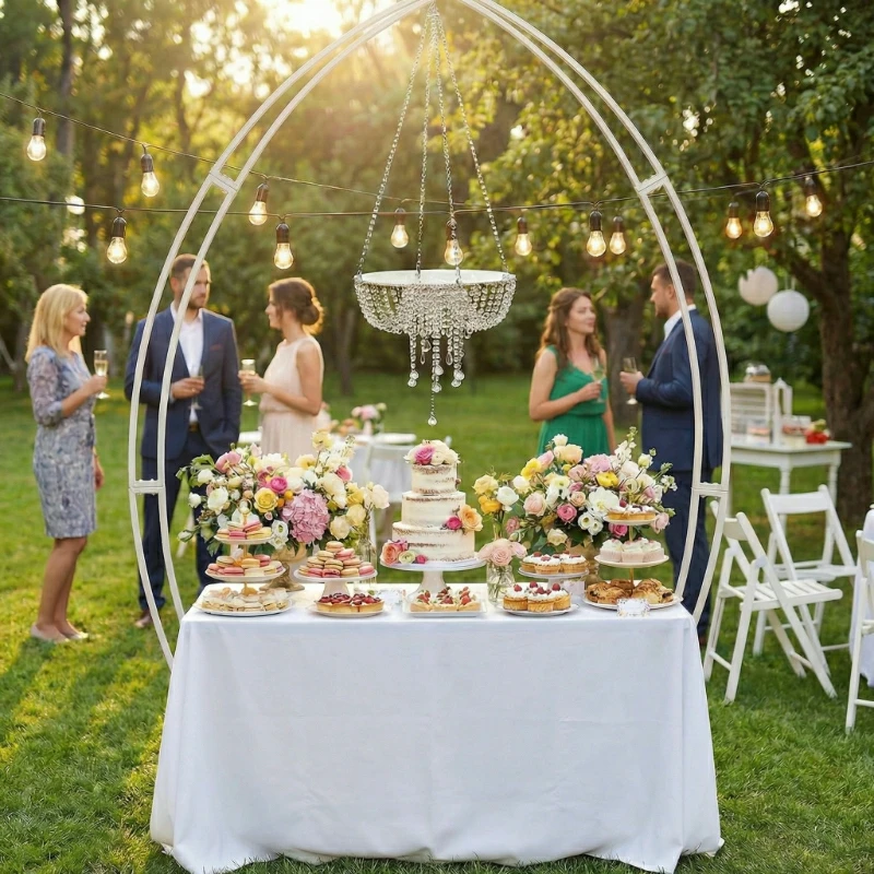 Crystal Cake Stand Candy Dessert Crystal Pendant Hanging Flower Arch Display Shelf For Birthday Party Stage Backdrops Props Rack
Crystal Cake Stand Candy Dessert Crystal Pendant Hanging Flower Arch Display Shelf For Birthday Party Stage Backdrops Props Rack