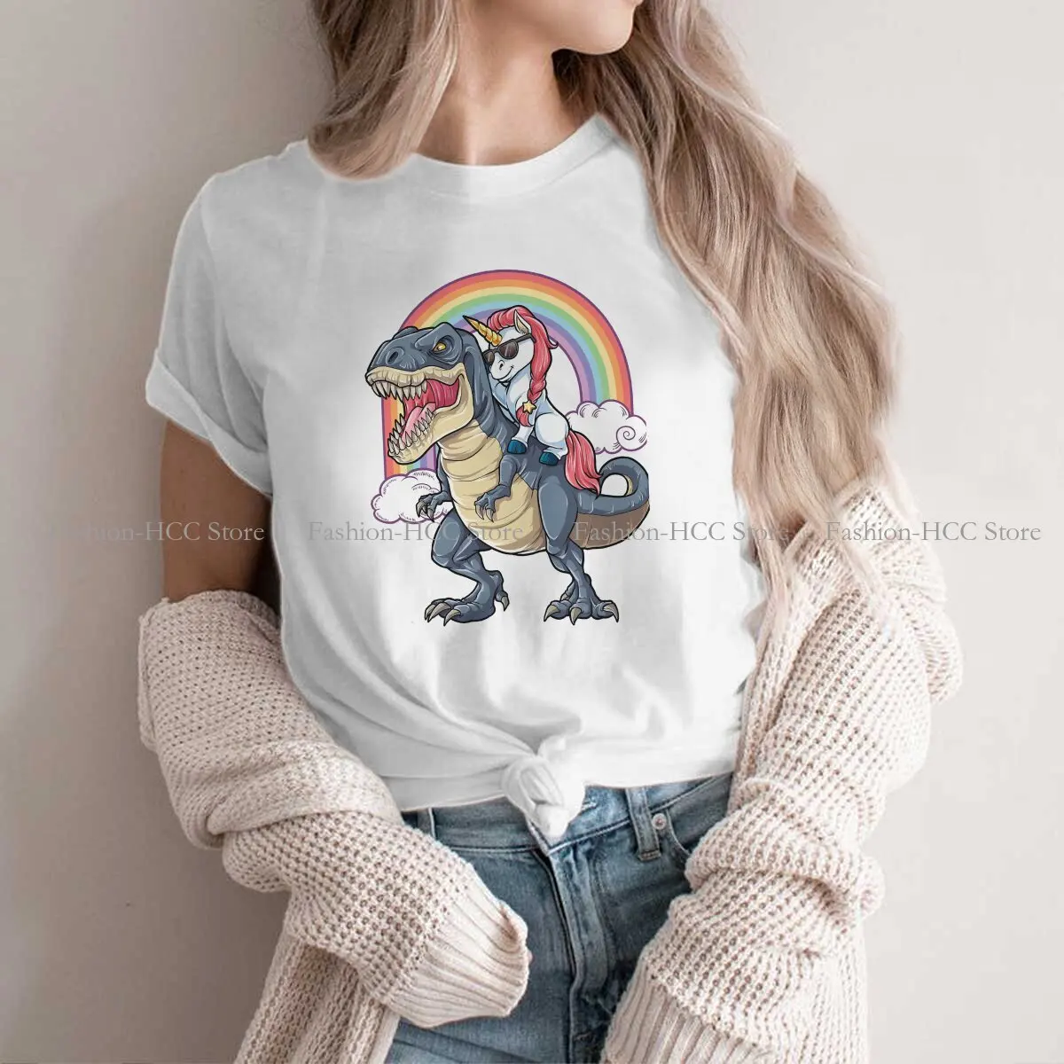 Party Rainbow Squad Fashion Polyester TShirts Unicorn Cute Women Harajuku Tops T Shirt O Neck
Party Rainbow Squad Fashion Polyester TShirts Unicorn Cute Women Harajuku Tops T Shirt O Neck