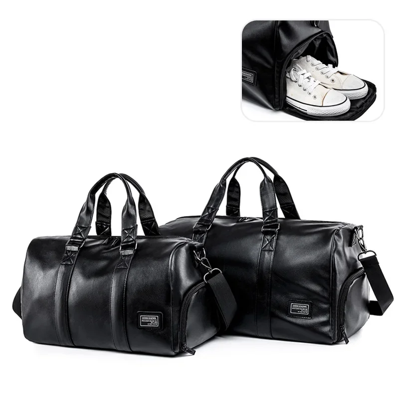 Large Sports Fitness Bag with Shoes Pocket for Men, Black Soft Leather, Big Gym Handbag, Outdoor Sports Luggage Pack, Tote Bags
Large Sports Fitness Bag with Shoes Pocket for Men, Black Soft Leather, Big Gym Handbag, Outdoor Sports Luggage Pack, Tote Bags