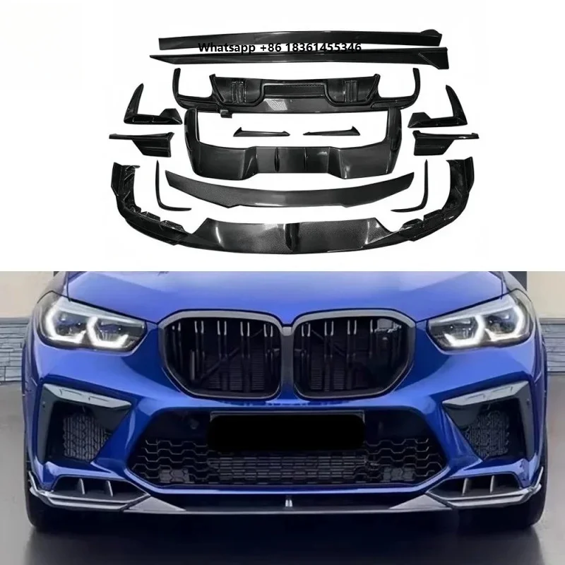 For F95 X5M Lci Carbon Fiber Front Lip Sp Diffusers Side Skirts LD Type Rear Spoiler Top Win DurablePremium Car Accessories
For F95 X5M Lci Carbon Fiber Front Lip Sp Diffusers Side Skirts LD Type Rear Spoiler Top Win DurablePremium Car Accessories