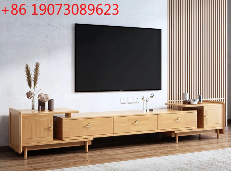 Nordic solid wood TV cabinet Modern simple telescopic TV cabinet Household living room floor cabinet
Nordic solid wood TV cabinet Modern simple telescopic TV cabinet Household living room floor cabinet