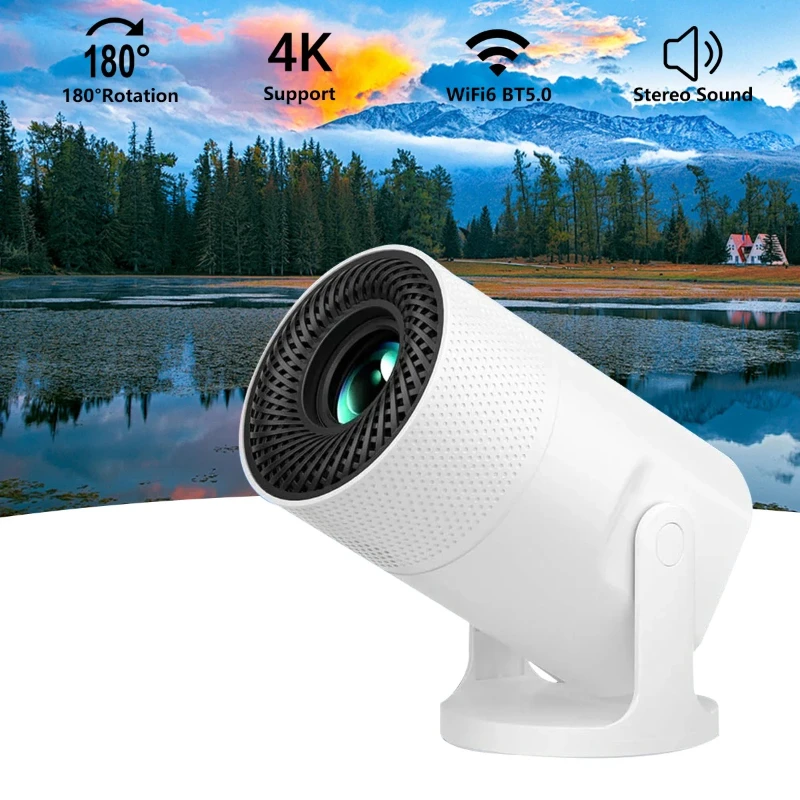 J2 Projector with HiFi Speaker, Wireless WiFi6 Bluetooth 5.0, HD Home Theater Outdoor Movie Projector for Camping
J2 Projector with HiFi Speaker, Wireless WiFi6 Bluetooth 5.0, HD Home Theater Outdoor Movie Projector for Camping