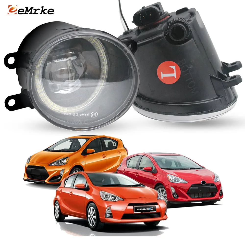 LED Fog Light PTF Lens for Toyota Aqua Prius C P10 2012 2013 2014 2015 2016 2017 2018 Angel Eye Width Indicator Day Lights
LED Fog Light PTF Lens for Toyota Aqua Prius C P10 2012 2013 2014 2015 2016 2017 2018 Angel Eye Width Indicator Day Lights