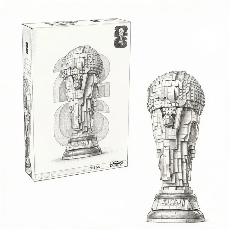 2026 new 43020 DIY Soccer Football Trophy Assembly Model Collectible Desktop Birthday Party Toy Gift for kids Boys Home Decor
2026 new 43020 DIY Soccer Football Trophy Assembly Model Collectible Desktop Birthday Party Toy Gift for kids Boys Home Decor