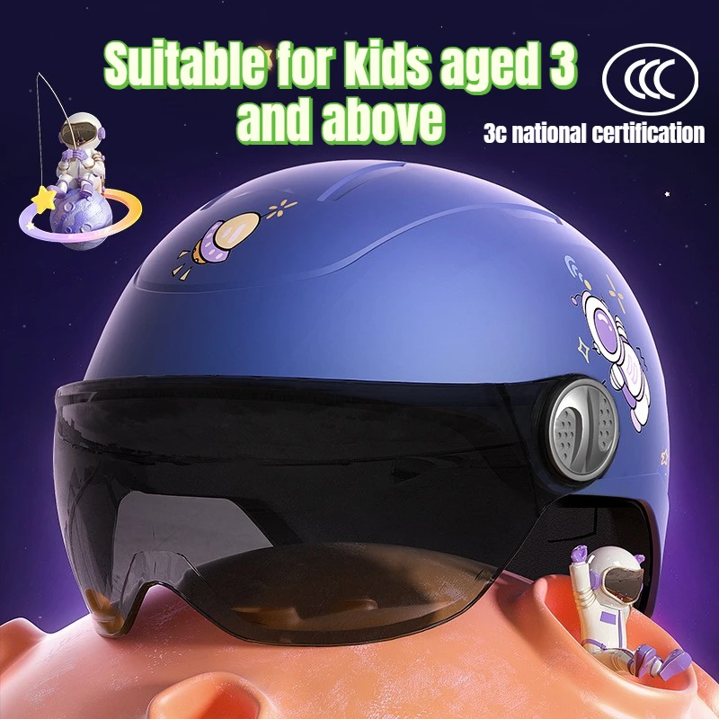 BYB Kids Helmet for Electric Motorcycle Bike Children Safety Helmet for Boys Girls Toddler Summer Winter Half Helmet
BYB Kids Helmet for Electric Motorcycle Bike Children Safety Helmet for Boys Girls Toddler Summer Winter Half Helmet
