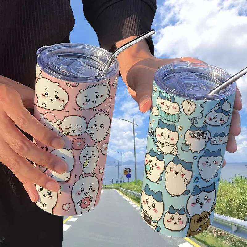 Anime Chiikawa Cute Kawaii Double Wall Stainless Straw Cup Hachiware Momonga Office High Aesthetic Portable Durable Gifts
Anime Chiikawa Cute Kawaii Double Wall Stainless Straw Cup Hachiware Momonga Office High Aesthetic Portable Durable Gifts