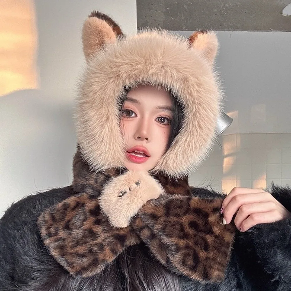 Теплый утолщенный зимний шарф, шапка, ветрозащитная шапка с леопардовым принтом, шарф, комплект из двух предметов, женский утеплитель для шеи
Теплый утолщенный зимний шарф, шапка, ветрозащитная шапка с леопардовым принтом, шарф, комплект из двух предметов, женский утеплитель для шеи