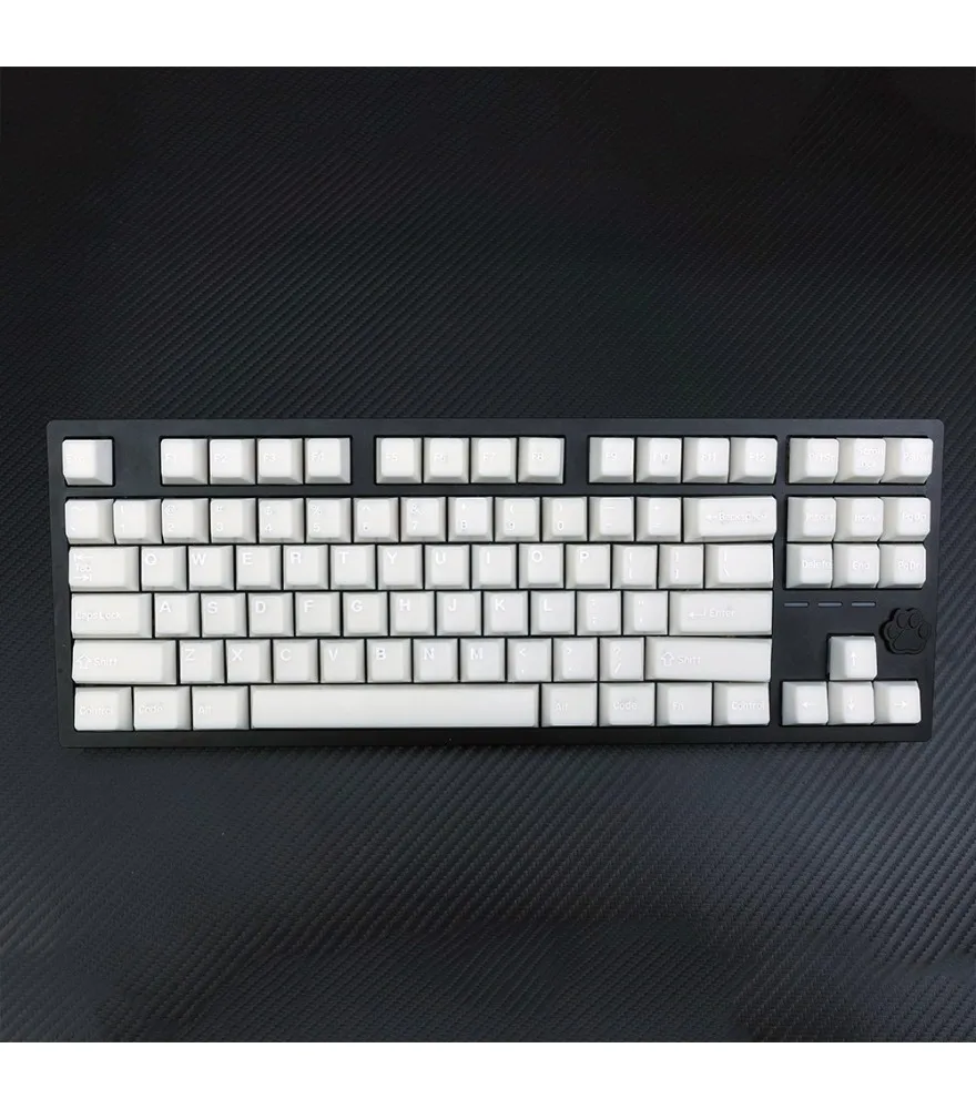 White marble semi-transparent milky white minimalist mechanical keyboard keycap PBT two-color injection molding original
White marble semi-transparent milky white minimalist mechanical keyboard keycap PBT two-color injection molding original