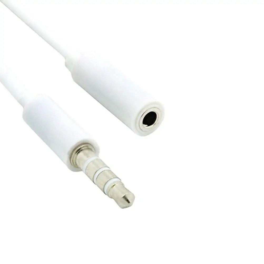 Audio Extension Cord Auxiliary Port Cable for Earphone Computer 3.5mm PC Media Player
Audio Extension Cord Auxiliary Port Cable for Earphone Computer 3.5mm PC Media Player