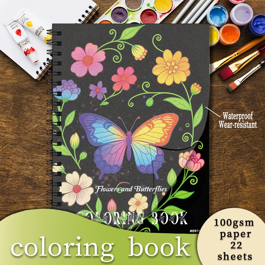 Monarch Butterfly Coloring Book - 8.3×11.2 Inches, 22 Pages. Excellent for Nature - Inspired Relaxation, Stress - Relieving
Monarch Butterfly Coloring Book - 8.3×11.2 Inches, 22 Pages. Excellent for Nature - Inspired Relaxation, Stress - Relieving