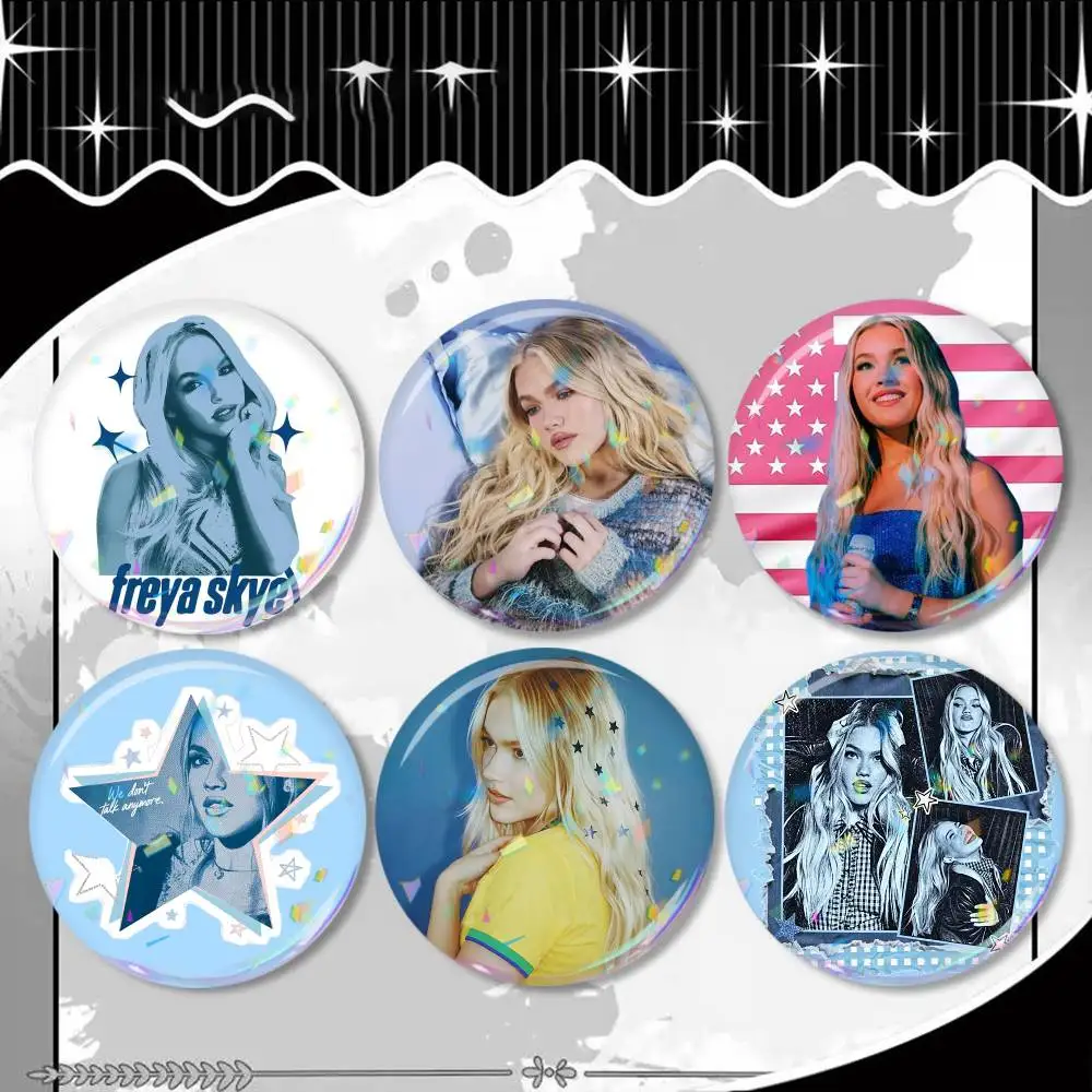 F-Freya S-kye Singer Badge 25 32 44 58 75 mm Round Fans Collect Friends Gifts Brooch Souvenir
F-Freya S-kye Singer Badge 25 32 44 58 75 mm Round Fans Collect Friends Gifts Brooch Souvenir