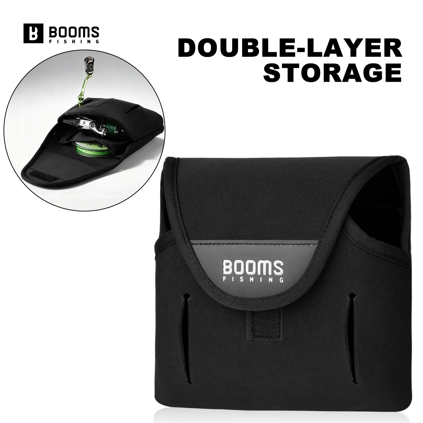 Booms Fishing RC7 Spinning Reel Cover Neoprene Fishing Reel Case Fit 2000~10000 Spinning Reels Saltwater Protective Fishing Bag
Booms Fishing RC7 Spinning Reel Cover Neoprene Fishing Reel Case Fit 2000~10000 Spinning Reels Saltwater Protective Fishing Bag