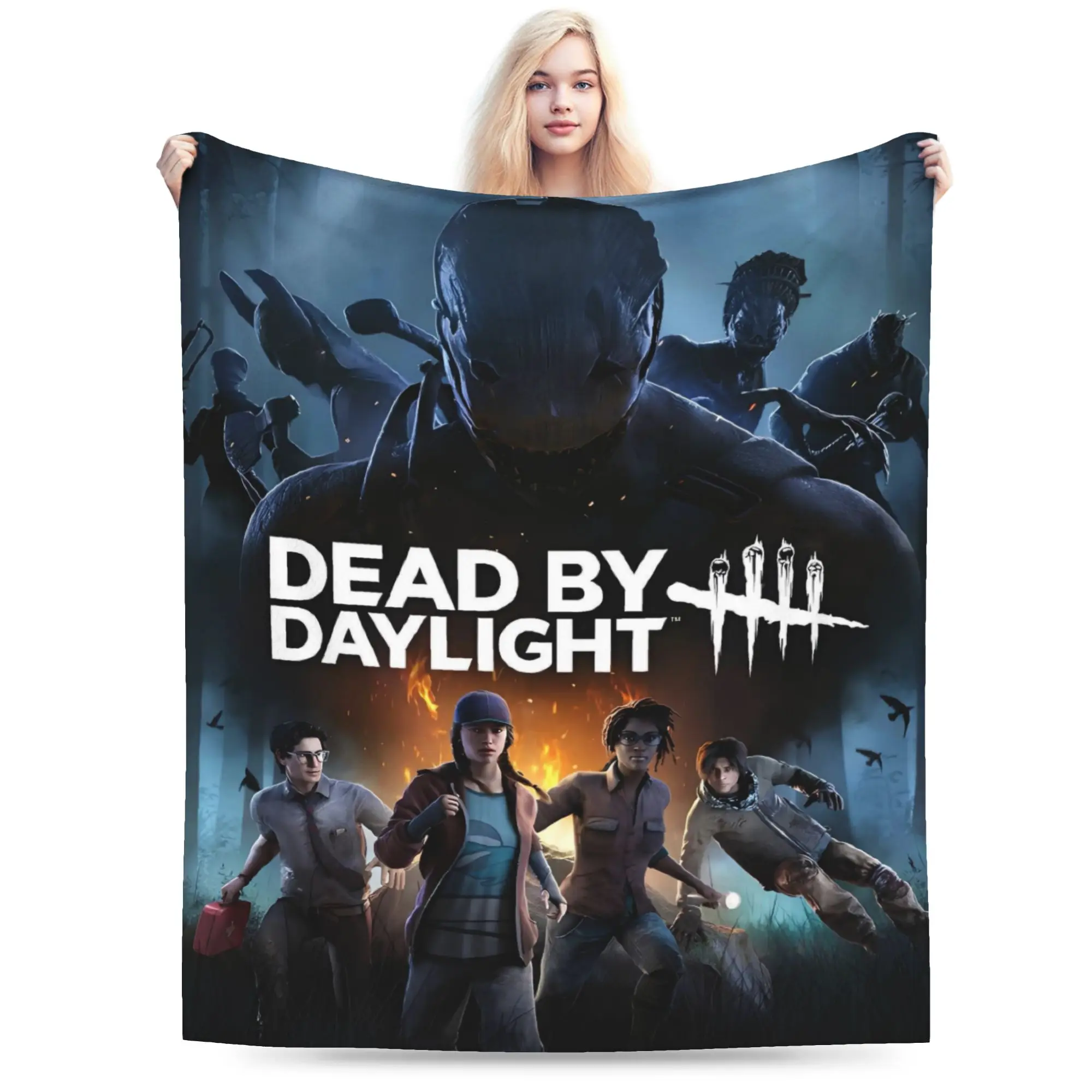 Deads by Daylights Game Blanket Quality Soft Warm Throw Blanket Winter Airplane Travel Couch Chair Fashion Bedspread
Deads by Daylights Game Blanket Quality Soft Warm Throw Blanket Winter Airplane Travel Couch Chair Fashion Bedspread