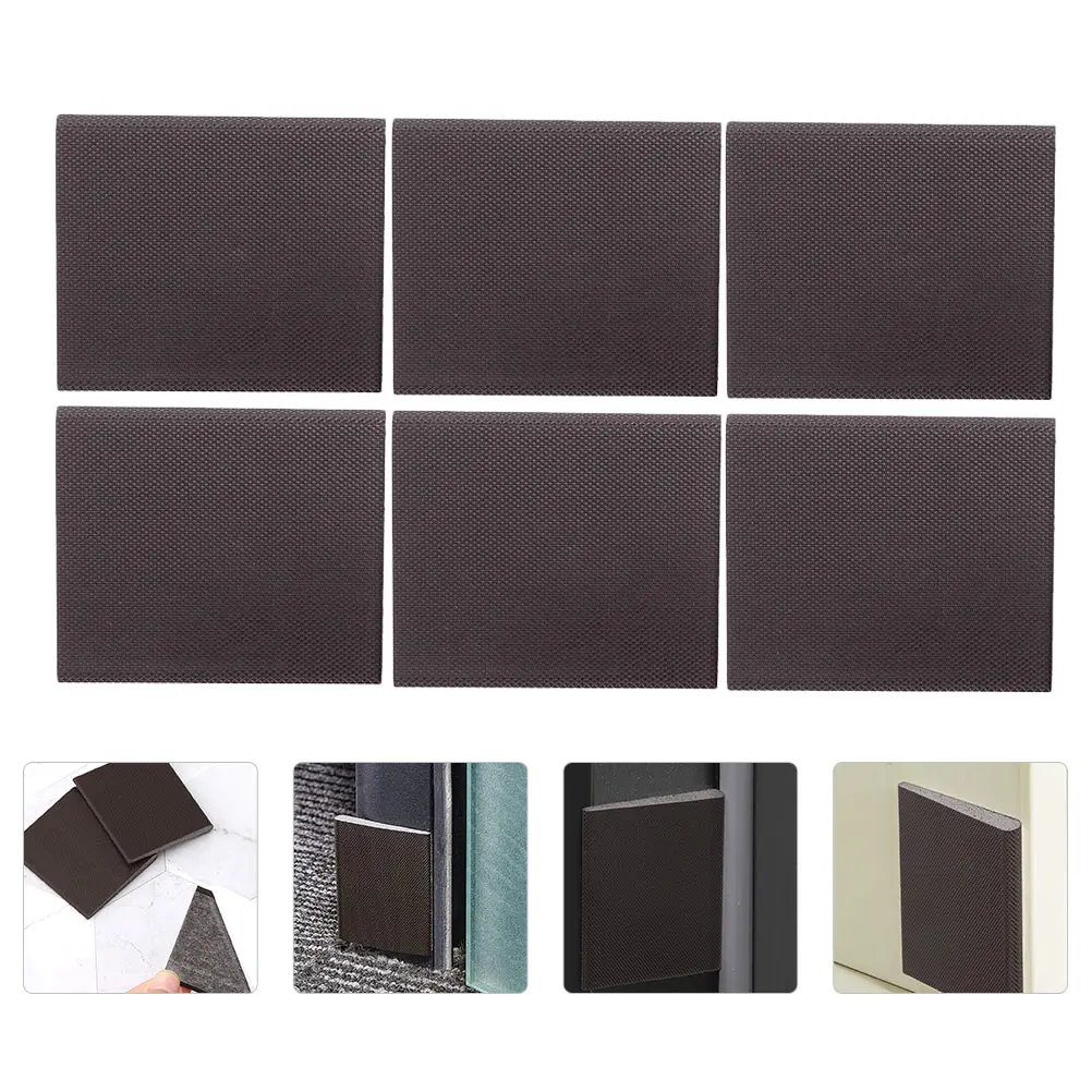 6 Pcs Sealing Strip Brown Pu Foam Door Weather Strips Strong Adhesive Waterproof Sound Insulation Household Wind Proof Tape
6 Pcs Sealing Strip Brown Pu Foam Door Weather Strips Strong Adhesive Waterproof Sound Insulation Household Wind Proof Tape